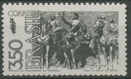 Brasilien 1972 Unabhängigkeit Denkmal Bronzegruppe 1340 Postfrisch - Unused Stamps