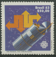 Brasilien 1983 Weltkommunikationsjahr Satellit 1963 Postfrisch - Neufs