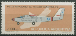 Argentinien 1981 Antarktisvertrag Schiff Flugzeug 1511 Postfrisch - Ongebruikt