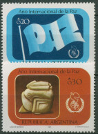 Argentinien 1987 Jahr Des Friedens Friedenstaube Skulptur 1859/60 Postfrisch - Nuovi