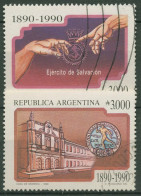 Argentinien 1990 Heilsarmee Universität Santa Fé 2066/67 Gestempelt - Used Stamps