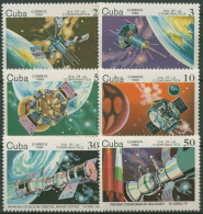 Kuba 1984 Weltraumfahrt Satelliten Raumsonden 2844/49 Postfrisch - Unused Stamps