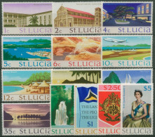 St. Lucia 1970 Sehenswürdigkeiten 253/66 X Postfrisch - Ste Lucie (...-1978)