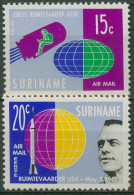 Surinam 1961 Bemannte Weltraumfahrt Wostok 1, Mercury-Rakete 406/07 Postfrisch - Suriname