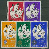 Surinam 1966 Ostern Embleme 498/02 Postfrisch - Suriname