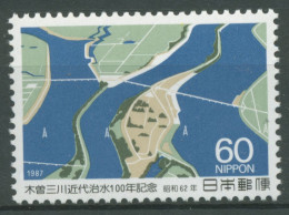 Japan 1987 Flußregulierung Flüsse Kiso, Nagara, Ibo 1748 Postfrisch - Nuovi