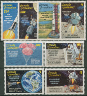 Grenada-Grenadinen 1989 Raumfahrt Mondlandung Mondfähre 1181/88 Postfrisch - Grenade (1974-...)