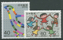 Japan 1986 Intern. Jahr Des Friedens Friedenstaube 1709/10 Postfrisch - Nuovi