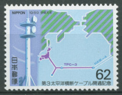 Japan 1989 Telekommunikation Transpazifisches Kabel 1843 Postfrisch - Ongebruikt