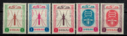 Arabie Du Sud-est - Dubaï - "Eradication Du Paludisme" - Neufs 1* N° 27 à 31 De 1963 - Sonstige - Asien