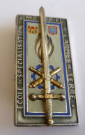 INSIGNE ECOLE De SPECIALISATION DU MATERIEL DE L' ARMEE DE TERRE - DELSART G 2514 - Hueste