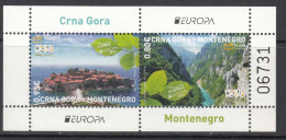 2012 Montenegro Europa Tourism Souvenir Sheet MNH - Montenegro