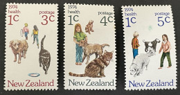 NEW ZEALAND - MNH** -  1974 - # 1054/1056 - Unused Stamps