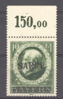 Sarre  :  Yv  31  * - Nuovi