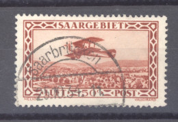 Sarre  -  Avion  :  Yv  1  (o) - Airmail