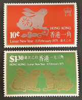 HONG KONG  - MNH** -  1975 - # 293/294 - Nuovi