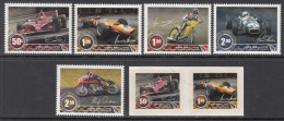 2009 New Zealand Motor Champions Car Racing Motorcycles Complete Set Of 7 MNH @ BELOW FACE VALUE - Nuovi