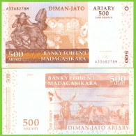 MADAGASCAR 500 ARIARY 2004 P-88b  UNC - Madagascar