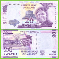 MALAWI 20 KWACHA 2012 P-57a UNC - Malawi