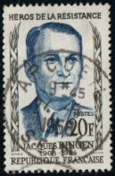 France 1958 Yv. N°1160 - Héros De La Résistance - Jacques Bingen - Oblitéré - Used Stamps