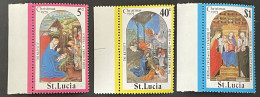 ST. LUCIA  - MNH** -  1975 - # 376/378 - St.Lucia (1979-...)