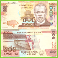 MALAWI 500 KWACHA 2012 P-61a UNC - Malawi