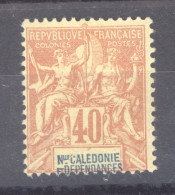 Nouvelle Calédonie  :  Yv  50  * - Unused Stamps