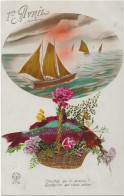 78 - Bateau - Poisson - Noyer 3772 - 1 De April (pescado De Abril)