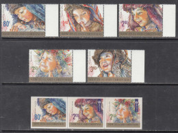 2014 New Zealand Christmas Noel Navidad Complete Set Of 8 MNH @ BELOW FACE VALUE - Nuovi