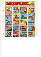 USA. 1995. « COMIC STRIP CLASSICS ». BANDES DESINEES.  FEUILLE NEUVE**.DIFFERENTES THEMATIQUES. - Cómics