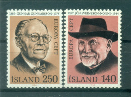 Islande 1980 - Y & T N. 505/06 - Europa (Michel N. 552/53) - Unused Stamps