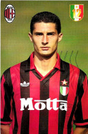 ITALIA ITALY - 1995 MILANO Supercoppa Europea Calcio MILAN-ARSENAL 2-0 Su Cartolina DANIELE MASSARO - 8172 - 1991-00: Storia Postale