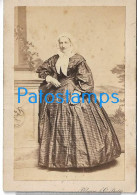 226063 GERMANY BERLIN COSTUMES OLD WOMAN PHOTOGRAPHER PFLAUM & Co 6.5 X 9.5 CM CARD VISIT PHOTO NO POSTAL POSTCARD - Fotografia