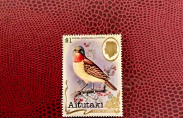 COOK ISLANDS 1981 Aitutaki 1v Neuf Mi 402 Ucello Oiseau Bird Pájaro Vogel - Papagayos