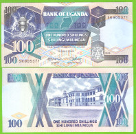 UGANDA 100 SHILINGI  1988 P-31b UNC - Oeganda