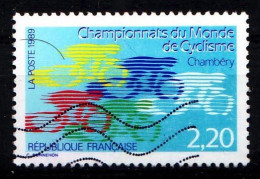 1989 N 2590 CHAMPIONNAT CYCLISME OBLITERE #234# - Used Stamps