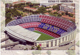 Thèmes. Sports. Foot Football. Barça. Terrain De FC Barcelone. B 0125 & 18 Estadi FC Barcelona - Fussball