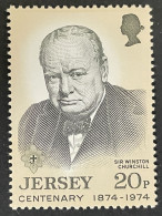 JERSEY - MNH** -  1974 CHURCHILL CENTENARY - # - Jersey