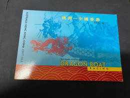27-3-2024 (4 Y 12) Australia Post Presentation Pack - Hong Kong Joint Issue - Dragon Boat - 2 M/s - Presentation Packs