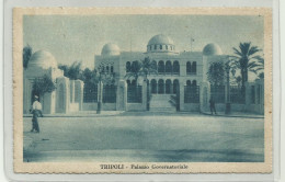 TRIPOLI - PALAZZO GOVERNATORIALE 1937  - VIAGGIATA FP - Libye