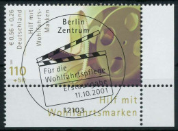 BRD 2001 Nr 2220A ESST Zentrisch Gestempelt ECKE-URE X84D00E - Used Stamps