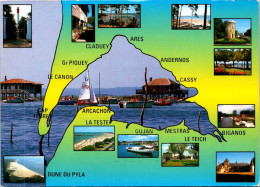 27-4-2024 (4 Y 13) France - Bassin D'Arcachon (map) - Carte Geografiche