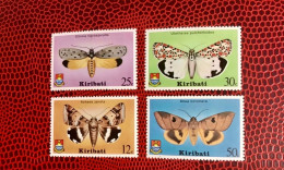 KIRIBATI 1980 4v Neuf MNH ** Mi YT 33 / 36 Mariposa Butterfly Borboleta Schmetterlinge Farfalla - Papillons