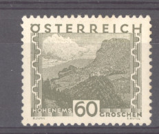 Autriche  :  Yv  387  * - Unused Stamps