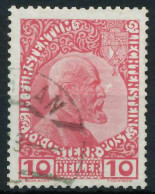 LIECHTENSTEIN 1912 Nr 2x Gestempelt X28E02A - Used Stamps