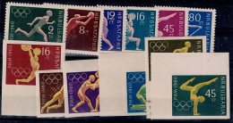 BULGARIA 1960 SUMMER OLYMPIC GAMES ROM MI No 1172-83 MNH VF!! - Unused Stamps