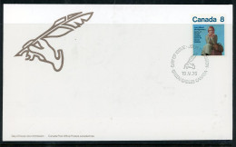 Canada FDC 1975 Canadian Authors - Briefe U. Dokumente