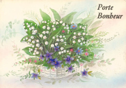 CPM - Porte Bonheur - Flowers
