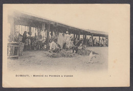 114611/ DJIBOUTI, Marché Aux Poissons Et Viandes - Dschibuti