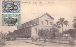 CONGO BELGE - Kimpako - L'eglise Des Rr Pp Jesuites - Moyen Congo -  Carte Postale Ancienne - Otros & Sin Clasificación